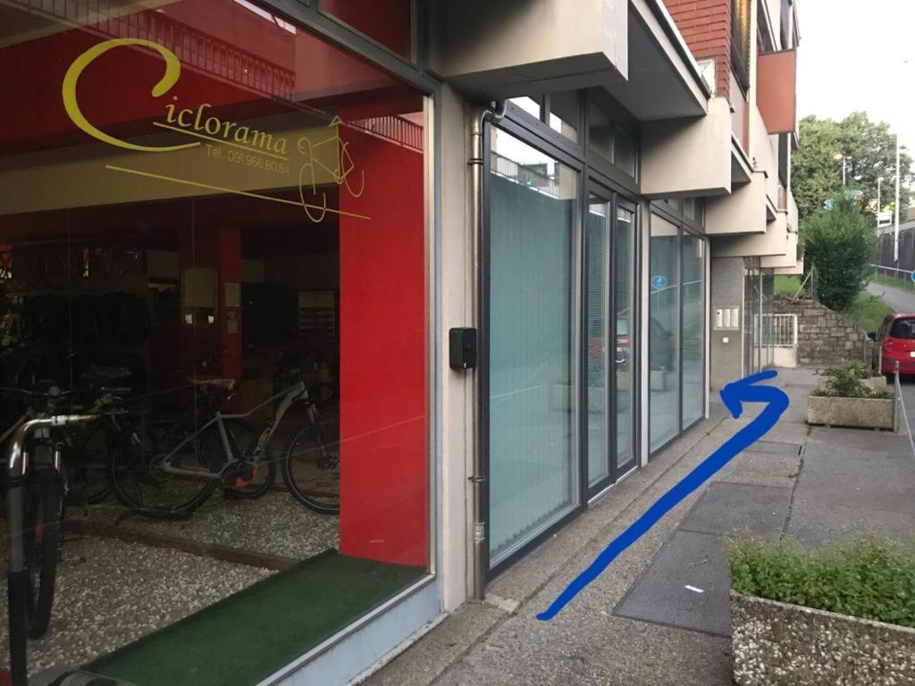 Apartment 33A - No Bikes - Self Check-In ลูกาโน ภายนอก รูปภาพ